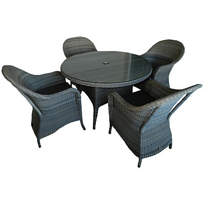 4 Seasons Outdoor Java 4-Seater Round Dining Set